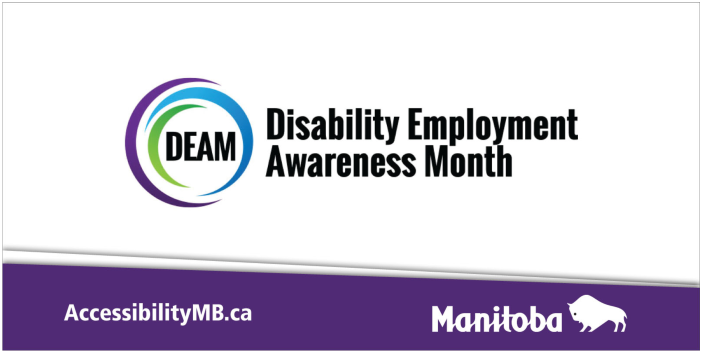 Disability Employment Awareness Month logo
