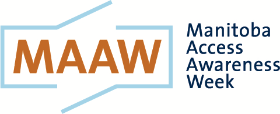Manitoba Access Awareness Week Logo.