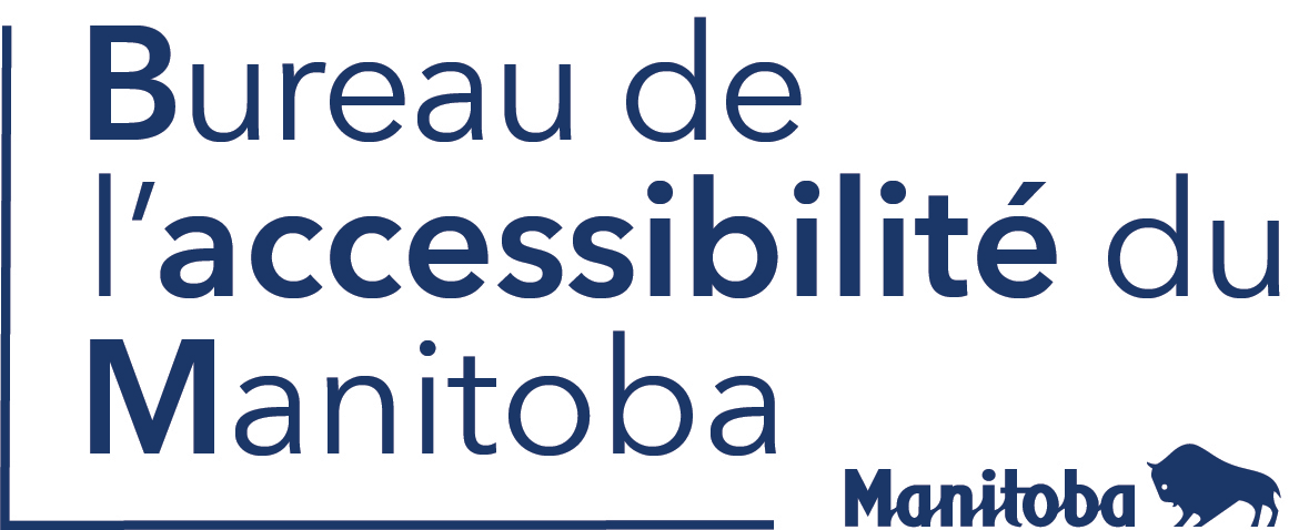 Bureau de l'accessibilité du Manitoba (Small Logo)